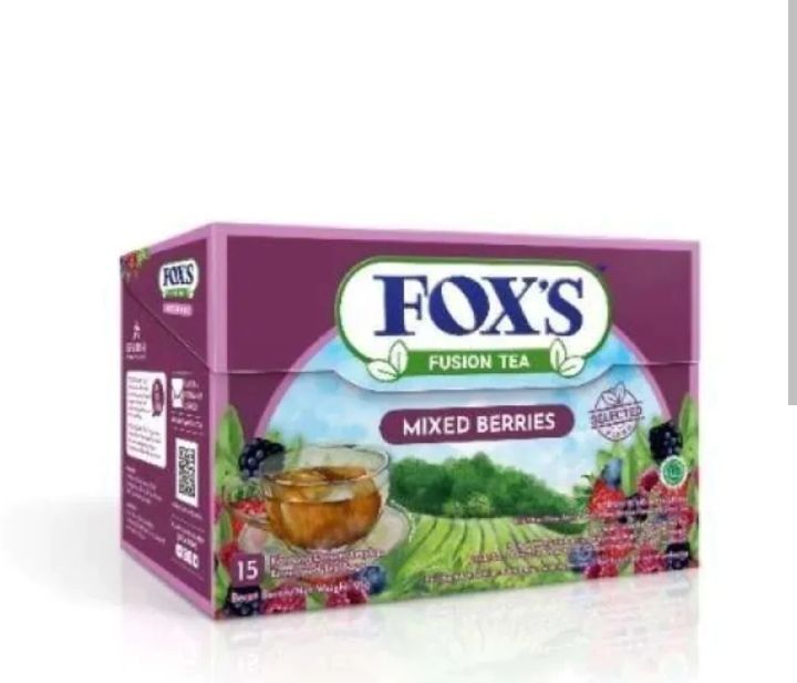 Fox's Fusion Tea Mixed Berries 25g