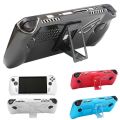 【Sleek】 For ROG Ally Transparent Protective Case Shockproof Back Cover With Bracket Handheld Console Full Coverage Game Accessory.