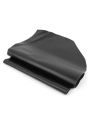 Black top layer fine grain cowhide leather material, real leather lychee pattern soft cowhide sofa, car seat headboard soft bag.