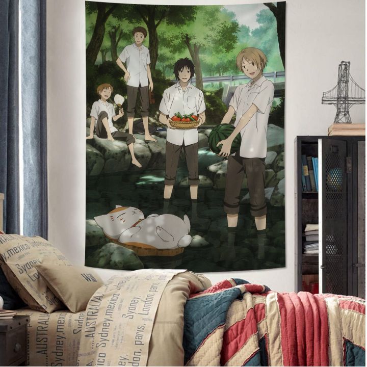 Anime%20Natsume%20yuujinchou%20Printed%20Large%20Wall%20Tapestry%20Art%20Science%20Fiction%20Room%20Home%20Decor%20Decor%20Blanket%20-%20Image%207