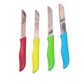 Black handle knife with cover for home and multipurpose use. 