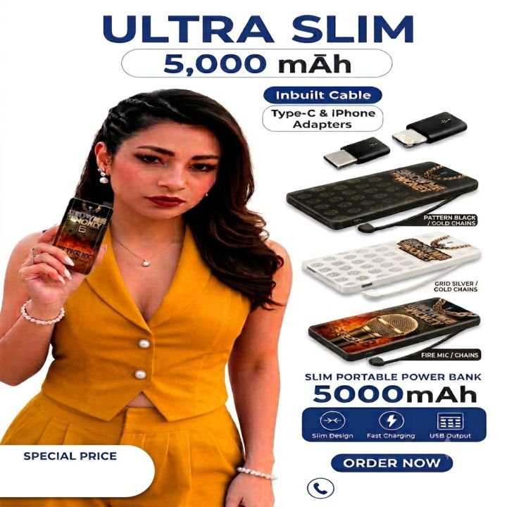 4000mah-Portable%20Power%20Bank,%20Usb%20Port,Input%20and%20Output%20Fast%20Charge%20-%20Image%202