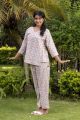 Pink Small Flower Dori Pyjama Set. 