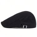 Men Light Board Solid Color Berets Newsboy Caps Hip Hop British Painters Hats Spring and Summer Adjustable Flat Cap.