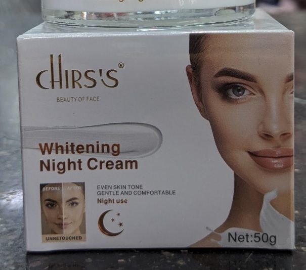 ChIRS'S Beauty Of Face Night Whitening Cream