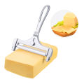 Aluminum Alloy Cheese Slicer with Wire Adjustable Thickness Cheese Butter Cutter  for Soft and Semi-Hard Cheeses Kitchen Gadgets. 