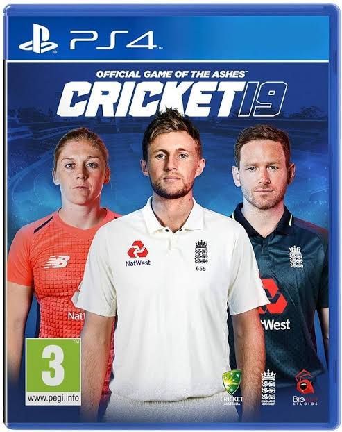 Cricket 19 PS4 PlayStation 4 dvd used disc game