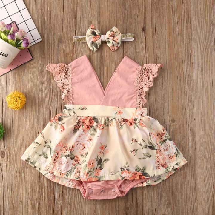 Baby%20Girl%20Dress%20New%202-piece%20Red%20Flower%20Baby%20Clothing%20Newborn%20Girl%20Lace%20Dress%20Princess%20Skirt%20Clothing%200-24M%20Princess%20Dress%20-%20Image%202