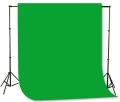 Premium Quality - Green Screen 5.6 x 9 feet Backdrop Background For Photography without stand - Emphasizing Value. 