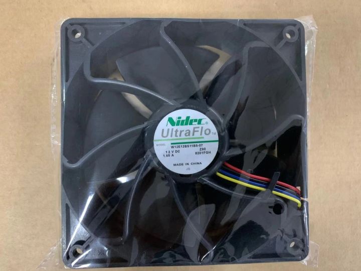 Computer Case Fan 1.65amp | NIDEC 1.65AMP FAN | 120mm 4Pin PWM PC Quiet ...
