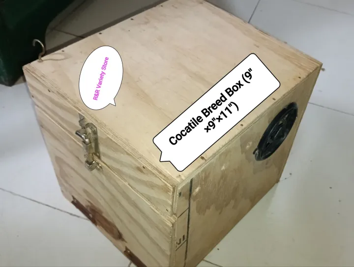 Breeding Box with Tray for Cocatile Birds (9