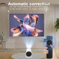 Game Projector M300 Max + 2 Wireless Controllers, Proyector Consola De Juegos, Portable Mini Projector with Wifi and Bluetooth, 4k HD Auto Keystone Mini Game Video Projector. 