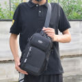 Riding Backpack for Men, Men's Chest Bag, Casual Men's Single Shoulder Bag, Lightweight and Large-Capacity Crossbody Bag. 