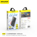 Awei P10K 10000mAh Fast Charing Powerbank 22.5W Power Bank. 