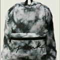 Victoria’s Secret PINK Packable Backpack NWT - Tie Dye Black, White, Gray. 