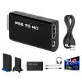 PS2 to HDMI Converter - 1080P Full HD Adapter with 3.5mm Audio Output, Supports 480i/480p/576i & All PS2 Display Modes. 