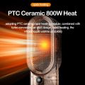 Portable Heater Electric Fan Heater Mini Radiator Desktop Warmer Machine For Winter PTC Ceramic Heating For Home Bedroom Office.