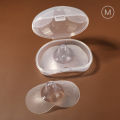2 Pack Anti-bite Breastfeeding Mother Nipple Feeding Shield Butterfly Silicone Shields Protectors Soft Nipple Cover. 