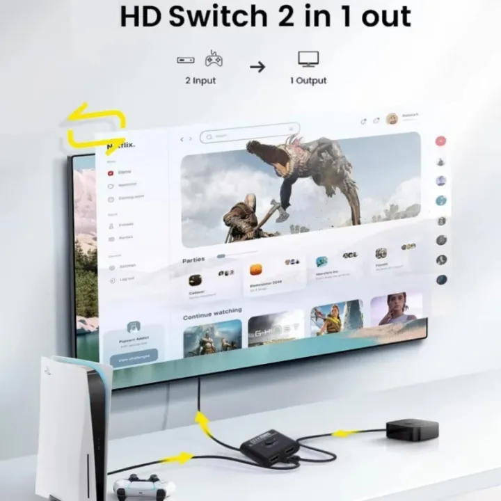 4K%20X%202K%20HDTV%20Switch%20Bi-Direction%202%20Ports%20HDTV%20Splitter%20Switch%20For%20Laptop%20PC%20PS3/4%20TV%20Box%20To%20Monitor%20TV%20Projector%20Adapter%20-%20Image%202