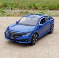 1/32 Honda Civic Model Car Diecast Toy Car model Sound Light Vehicle. 