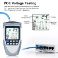 TOOLTOP ET613 612 Network Cable Tracer Network Analyzer POE Phone Line LAN Network Line Detector Measurement Cable Tool. 
