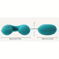 (1pc)Inflatable Pillow Travel TPU Pressed U-shaped Pillow Outdoor Travel Portable Neck Protection Pillow. 