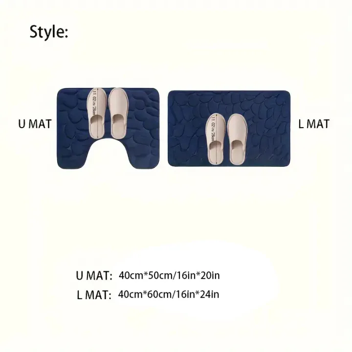 2PC%20embossed%20stone%20pattern%20toilet%20mat%20door%20mats%20absorb%20water%20mats%20non-slip%20carpet%20mat,%20can%20wash%20strip%20carpet%20home%20decoration%20-%20Image%202