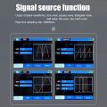 TOOLTOP ET852C 2CH 50MHz Handheld Digital Oscilloscope 25000 Counts True RMS Multimeter Signal Generator 128K Storage Depth. 