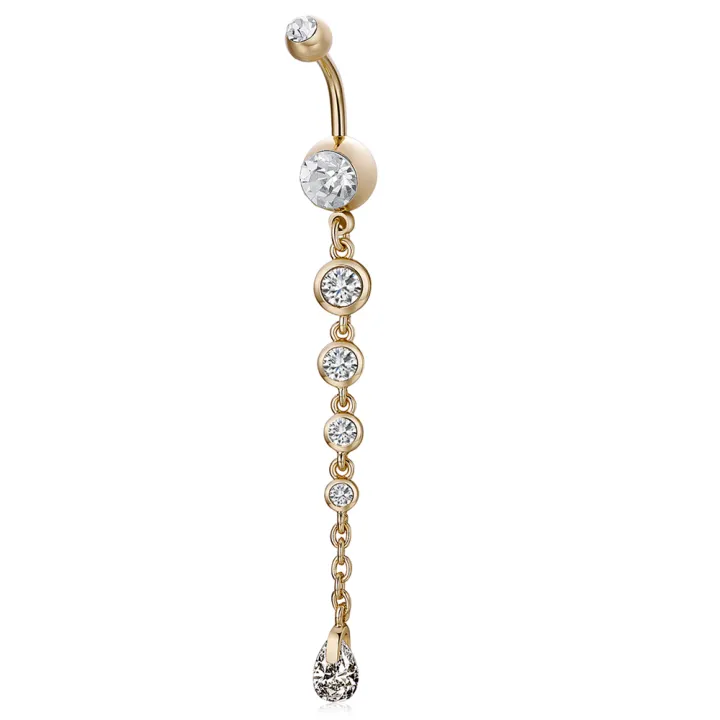 KUNIU%201pc%20Fashion%20Long%20Geometric%20Belly%20Ring%20Women's%20Fit%20Piercing%20Body%20Jewelry%20-%20Image%206