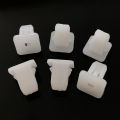 50Pcs 8* 8.5mm Plastic Rivets Fastener bumper nut screw seat quick screw seat self tapping nail base headlight taillight square.