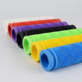 1pair Rubber Bicycle Handlebar Grips MTB Mountain Road Bike Grips BMX Fixie Bike Soft Grips Shockproof Bike Parts Accessories. 