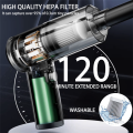 15000PA Compressed Air Dust Collector Handheld Vacuum Cordless High Power, Car Vacuum Cleaner Hairdryer Mini Portable.