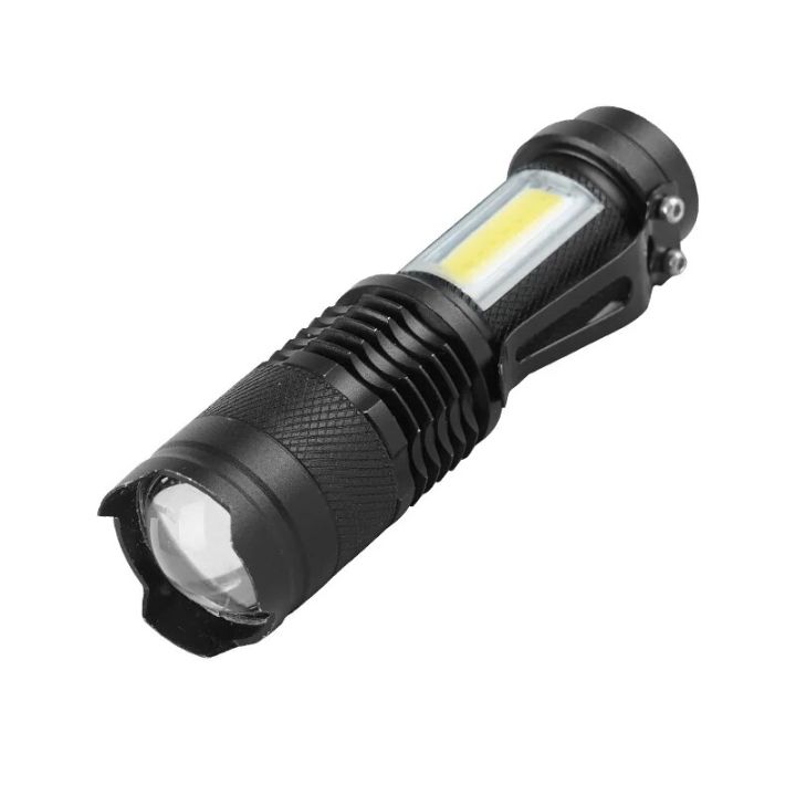 LED Strong Light Flashlight USB Rechargeable Mini Portable Ultra Bright Pocket Small Home Remote Outdoor Lighting Small Handligh