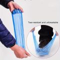 100 Pcs Protective Waterproof Disposable Plastic Arm Sleeves Covers Oversleeves Oil-Proof with Elastic Wrist Kitchen Restaurant. 