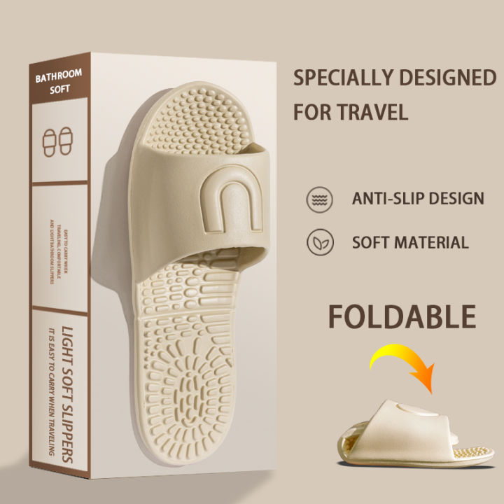 Foldable%20Portable%20Men's%20Slippers%20Hotel%20Travel%20Sandals%20Home%20Slippers%20Non-Slip%20Bathing%20Men%20Women%20Unisex%20Quick-Drying%20Slippers%20-%20Image%202