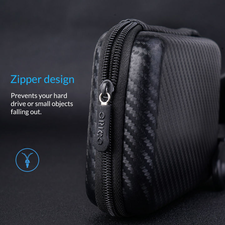 ORICO%202.5%20Hard%20Disk%20Case%20Portable%20HDD%20Protection%20Bag%20for%20External%202.5%20inch%20Hard%20Drive/Earphone/U%20Disk%20Hard%20Disk%20Drive%20Case%20Black%20-%20Image%205