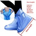 Silicone Waterproof Shoe Cover Unisex Shoes Protectors Rain Boots for Indoor Outdoor Rainy Reusable Quality non-slip shoe Cover.