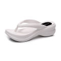 Thick Sole Wedges Flip Flops For Women Summer Clip Platform Sandals Woman Non-slip Beach Slippers Girls Outdoor Slides.
