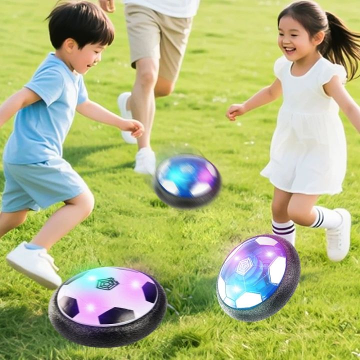 Hover Soccer Ball Toy with LED Lights & Music – Indoor Interactive Game for Kids, Battery Operated Parent-Child Fun