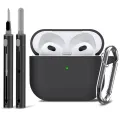 AirPods 3 Case Cover with Cleaner Kit,Soft Silicone Protective Case for Apple AirPod Pro 2nd/1st Generation Case for Women Men. 