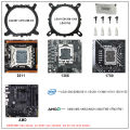 X99 Processor Cooler Lga 2011 V3 4pin Rgb Fan Cpu Tower Heatsink 4 Heatpipes Cooling Cpu for Intel LGA 1200 1150 AMD AM4. 