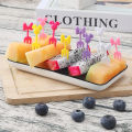 32Pcs Food Picks for Kids Children Cute Cartoon Snack Fruit Forks Reusable Mini Cake Dessert Toothpick Lunch Box Accessories.