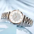 New Women Watches Fashion Rose Gold Luxury Lady Watch For Women Business Wrist Watch. 