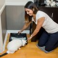 Foldable And Portable Cat Litter Box, Multi-purpose Waterproof Cat Travel Litter Box Cat Food Storage Bin Bag. 