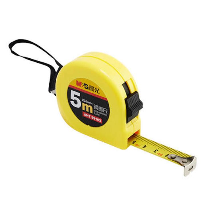 Metal Standard Steel Tape Measure - 5m M&G 99103