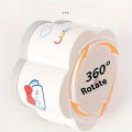 Cartoon Fire Wheel 360 Degree Rotating Pen Holder Storage Box Large Capacity Storage Box Office Desktop Stationery Storage. 