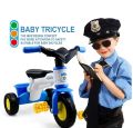 Kids Plastic Tricycle with Basket – Baby Ride On Toy for Boys & Girls. 