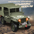 C8815 1/10 WILLYS 2.4G Rc Car 1941 4WD RTR Crawler Climbing Scale Military Truck Offroad Vehicle Adult Toys Gift For Kids. 