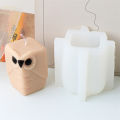 3D Cartoon Owl Silicone Candle Mold DIY Cute Animal Fragrance Candle Plaster Drop Glue Mold Parrot Skylark Handmade Home Decor. 