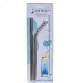 metal straw stainless steel metal drinking straws 4pcs reusable. 